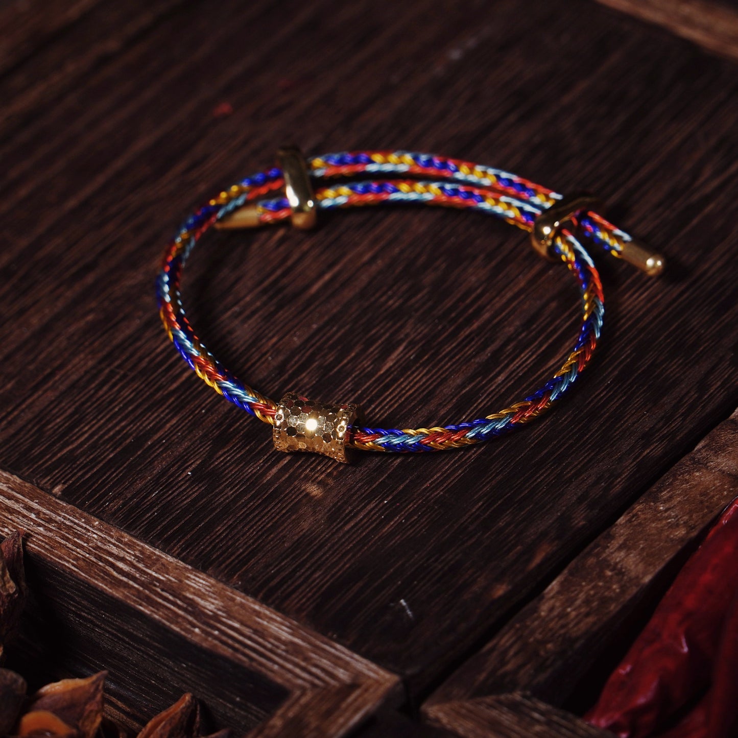 Sacred Nine Purple Fire Dragon Cord - 2025 Wood Serpent Year Cosmic Shield & Universal Luck Bracelet - karmafu