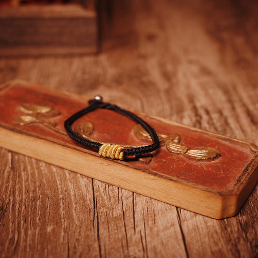 Eternal Lover's Knot Bracelet - Dual Energy Bonding Talisman for Relationship Stability - karmafu