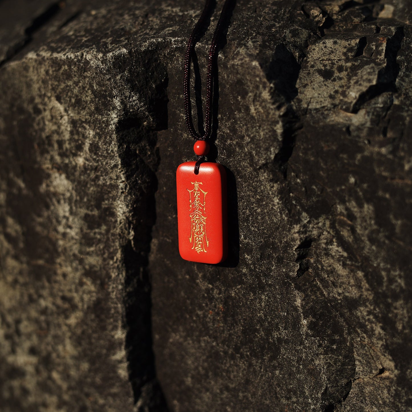 Sacred Cinnabar Talisman - Saturn Return Protection & Multi-Guardian Amulet - karmafu