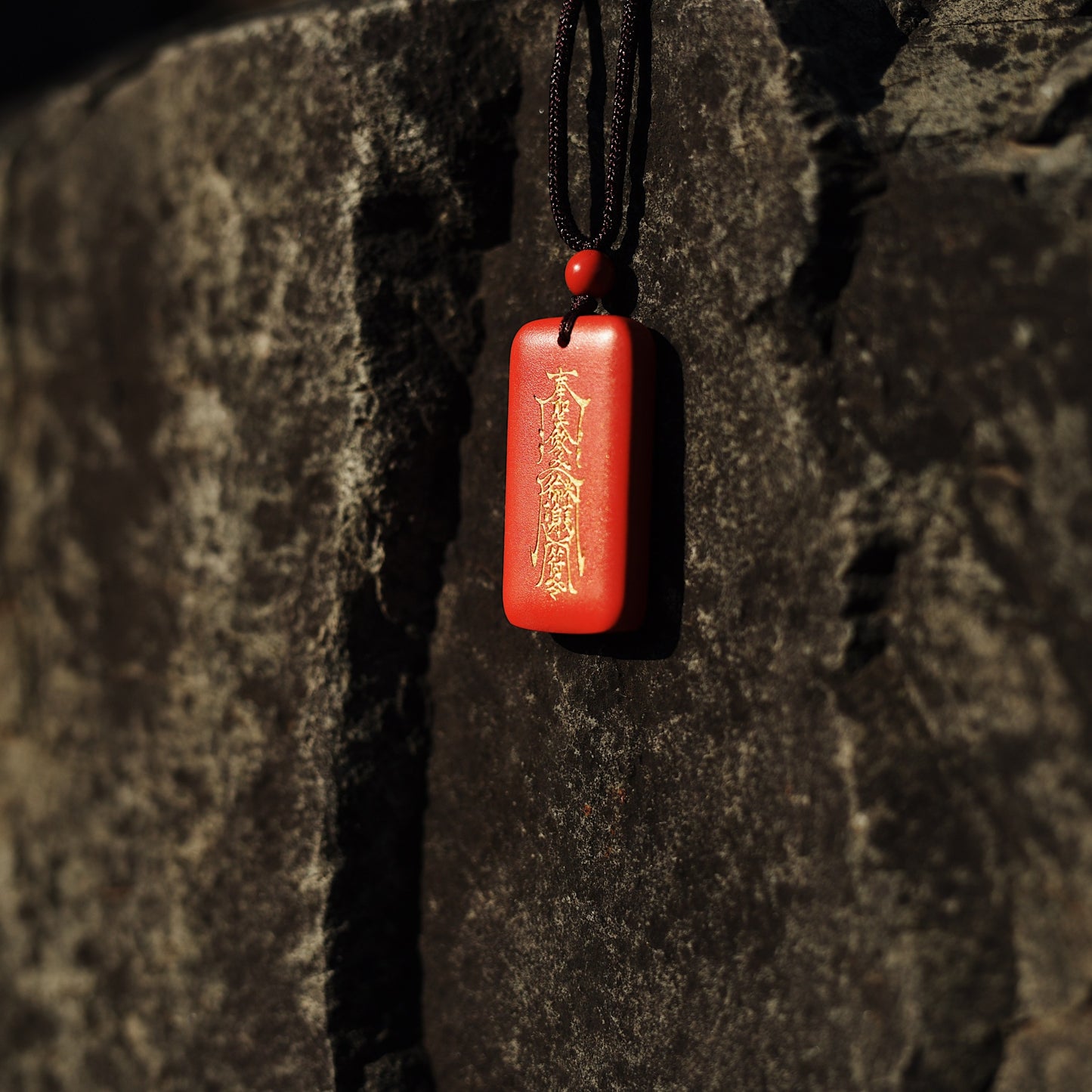Sacred Cinnabar Talisman - Saturn Return Protection & Multi-Guardian Amulet - karmafu