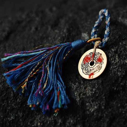 Top Scholar Blue Cord - Exam & Career Talisman for Car/Bag Unisex - karmafu